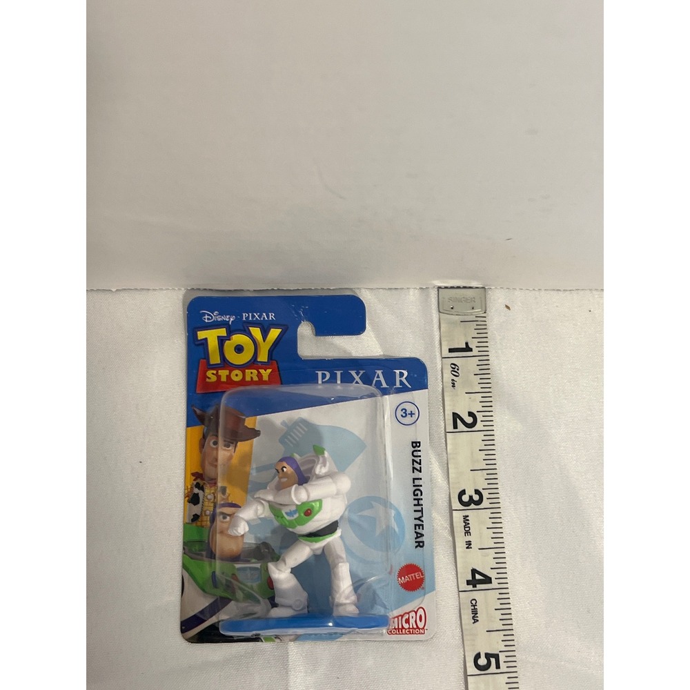 Disney Pixar Toy Story Buzz Lightyear Mattel Micro Collection Mini Figure HBB85 - Picture 3 of 4